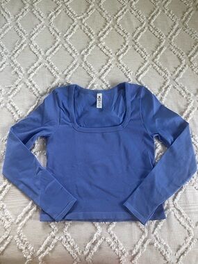 90 Degree By Reflex Ribbed Long Sleeve Top